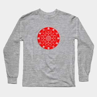 balance harmony design eastern philosophy abstraction Long Sleeve T-Shirt